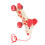 Push Pull Toy Puppy Walk Along Pull Wooden Hound 13