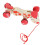 Push Pull Toy Puppy Walk Along Pull Wooden Hound 7