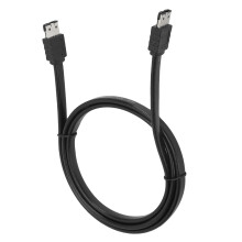 100cm abgeschirmtes SATA-zu-eSATA-Kabel M/M Anschluss 3 Gbit/s Datenübertragung