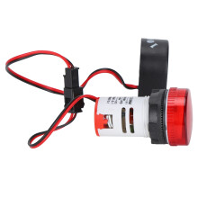Universal 2-Display Rundes Signalindikatorlampe 60~500V AC, Rot