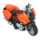 1:16 Scale Motorcycle Toy Alloy Sound Light 8