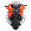 1:16 Scale Motorcycle Toy Alloy Sound Light 10