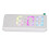 White Digital Alarm Clock with LED Mirror Screen 10