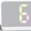 White Digital Alarm Clock with LED Mirror Screen 13