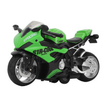 Kids Pull Back Motorcycle Toy Sound Light Effects