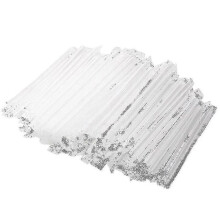 300pcs Smoothie Jumbo Straw Clear Plastic Drinking Straws for Bubble Tea Jumbo Straws Fruit Shakes