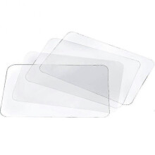 Clear Placemats Washable Placemats for Heat Resistant Non-slip Kitchen Placemats Table (8pcs)