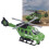 Diecast Helicopter Model Simulated Diecast Alloy 12
