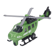 Diecast Helicopter Model Simulated Diecast Alloy