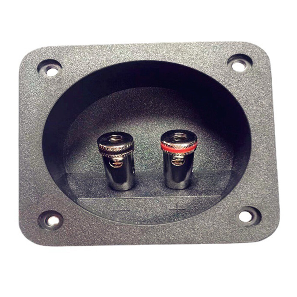2 Way Terminals Cup Connectors For Speaker Box Subwoofer Banana 7709000001149