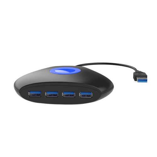 USB3.0 Hub 4 Port Fast Speed Extender Multiport Adapter for