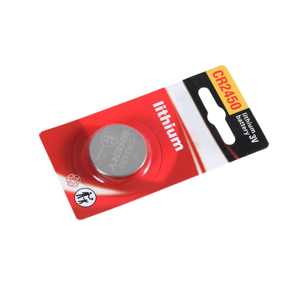 Cr2450 Batteries Cell Lithium Batteries 3V Capacity Safety 7704000001496