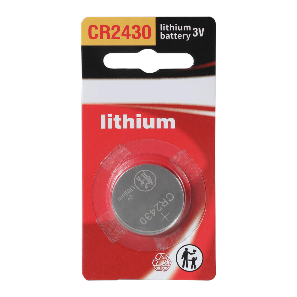 Cr2430 3V Lithium Battery Lithium Coin Battery Cr2430 3V Lithium 7704000001526