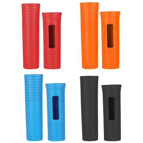 Shock Absorbing Microphones Handle Wrap for Wireless Mics-Red 1