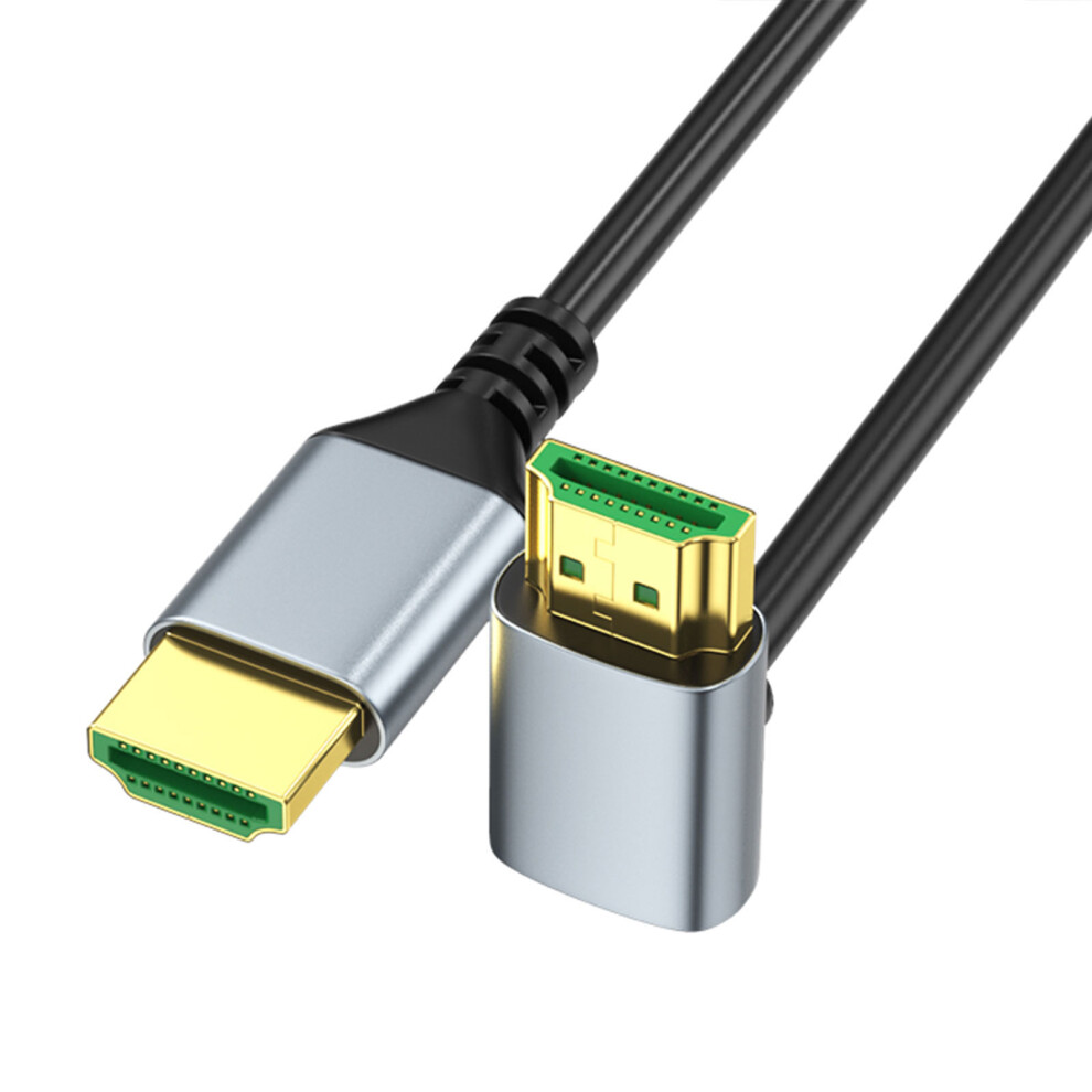 8K60hz 2.1 Version Video Cable High-50Cm Straight To Up Bend 7704000001977