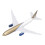 787 Airplane Model Alloy Simulated Plane Model 8