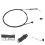 Cavo dell'acceleratore nero 6x6 EFI per Ranger 700 3