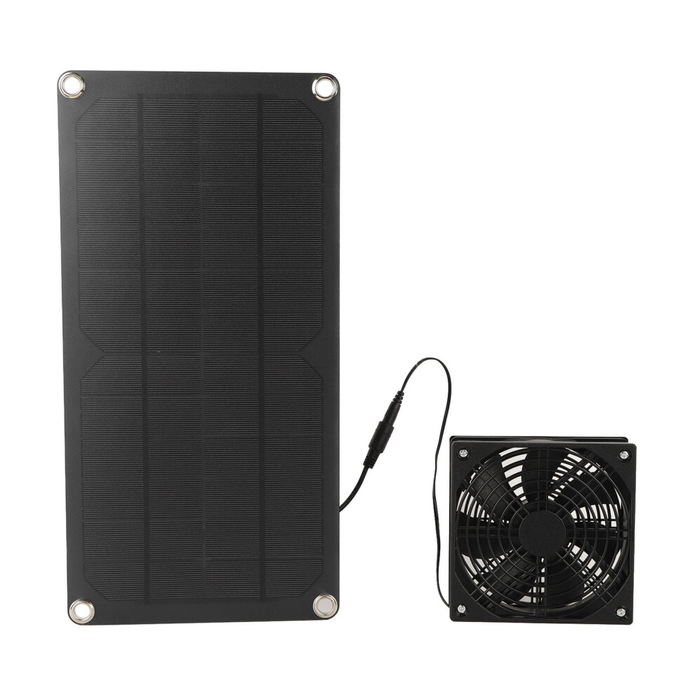 Solar Panel Fan Kit 20W Powered Mini Portable For 8130196221230
