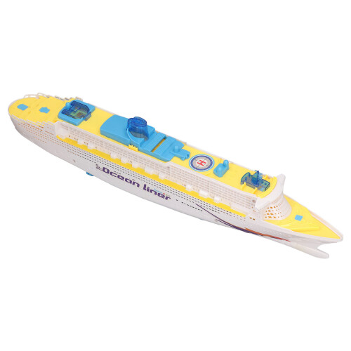Kids Cruise Ship Model Sound Effects LED Light 2
