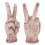 Finger Ornament Figurine Hand Shaped High 8