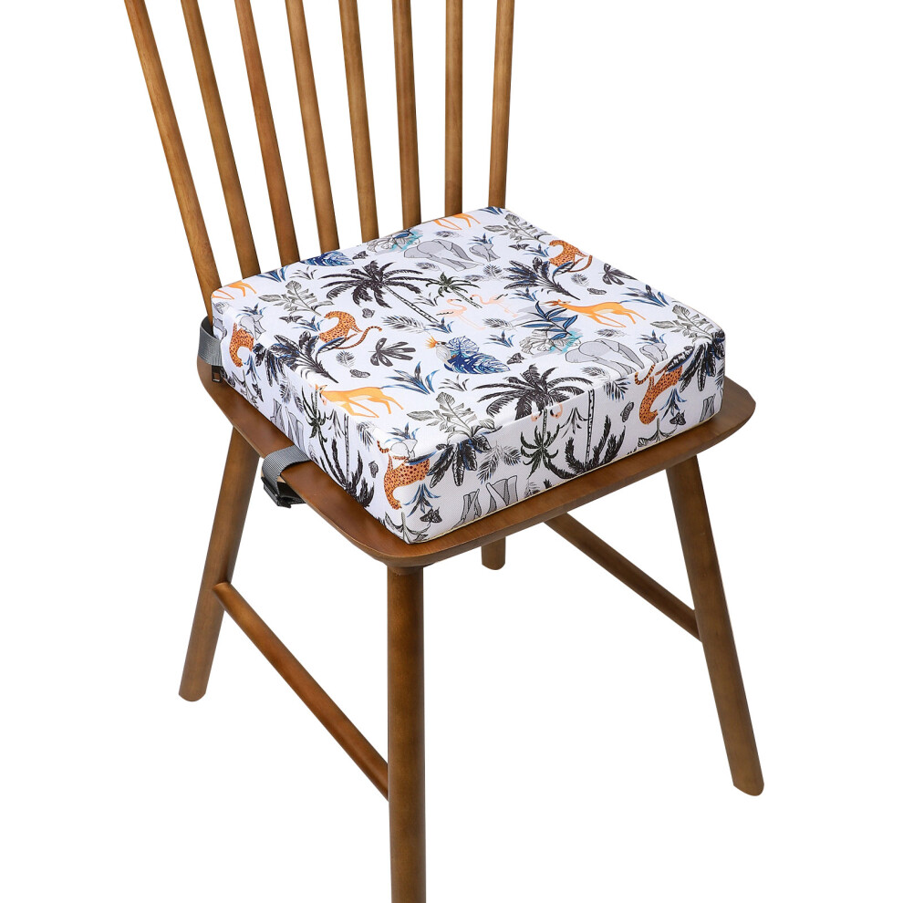 Baby Booster Seats for Kid Child Highchair-jungle animals