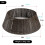 User Friendly Rattan Christmas Tree Base-Brown red 4 piece pa 6