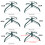 Foldable Christmas Tree Stand Foot Holder Party-Diameter 35cm 2