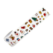 300Pcs Cartoon Christmas Sticker for Wrapping Packaging Kid
