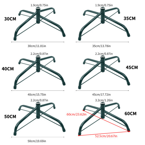 Foldable Christmas Tree Stand Foot Holder Party-Diameter 30cm 1