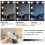 With 11 LED Lighted Mirror And 5-Drawer Black Vanity Dressing Table UK 4