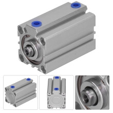 Pneumatik-Leitschlitten aus Aluminium, doppelt wirkend, PT1/8, 32 mm, SDA32X75