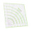 8 Inch Acrylic Quilting Ruler Multifunctional 9