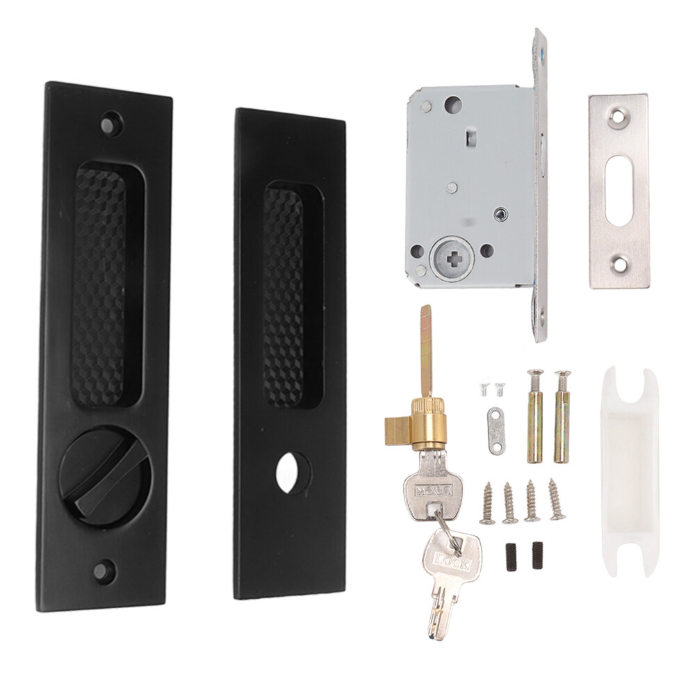 Sliding Door Mortise Lock With 2 Keys Zinc Alloy 8130196223067