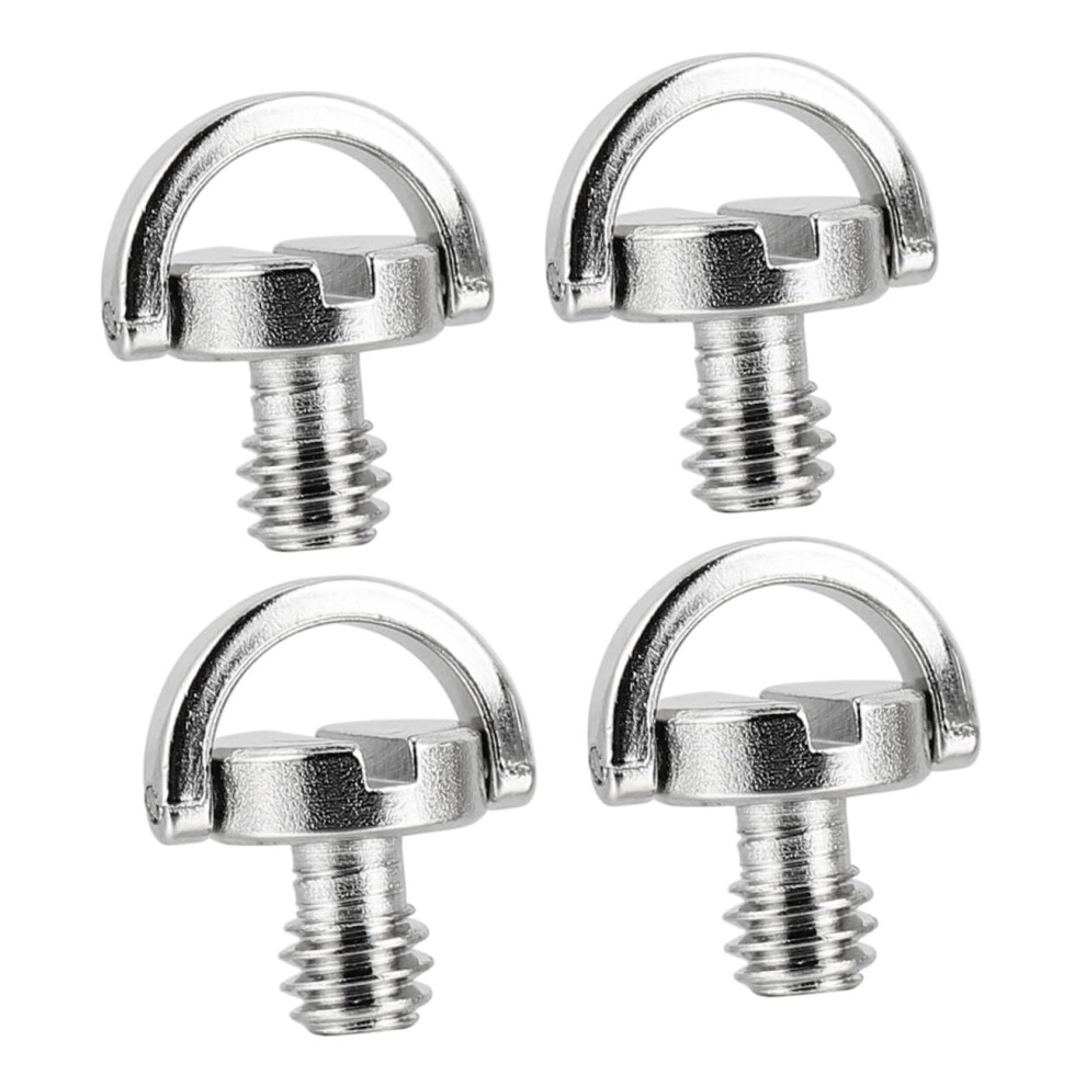 4-Piece Quick Release Screw Tripod Mounting Plate For Photography Compatible With Tripod And Monopod Accessories 6947110812847