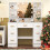 100cm Dressing Table w/LED Mirror 10 Storage Shelves 7Drawer Vanity UK 1