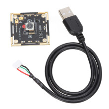 Camera Module OV5693, 1/4 Inch CMOS, 76 FOV, Auto Focus with Microphone for Face Recognition in Advertising Players