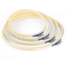 4pcs 17 20 23 26cm Tambour Embroidery Bamboo Circle Embroidery Cross Stitch Ring