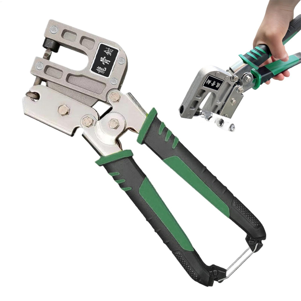 Deckenraster-Stanzer Lochzange - Industrielle Drachenknochenzange Aus Stahl, Multifunktionale Handlochzange Fã¼R Trennwã¤Nde 6947110813578
