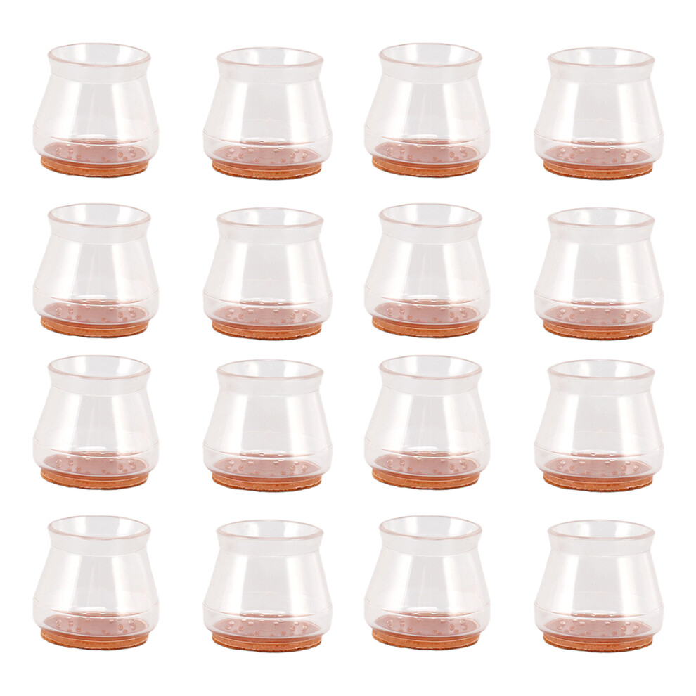 16pcs Chair Leg Floor Protectors Transparent Round-image-OPC-PK7DZHJ-NEW
