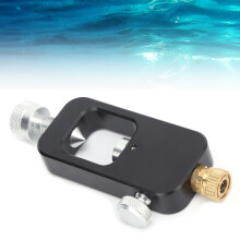 Tragbarer 8MM Adapter für Tauchen: Große Flasche auf 0,5L/1,0L Aufblasen