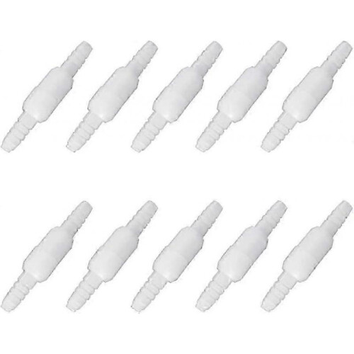 10pcs Oxygen Tubing Connector, Oxygen Tubing Swivel Connector, Avoid Tuber