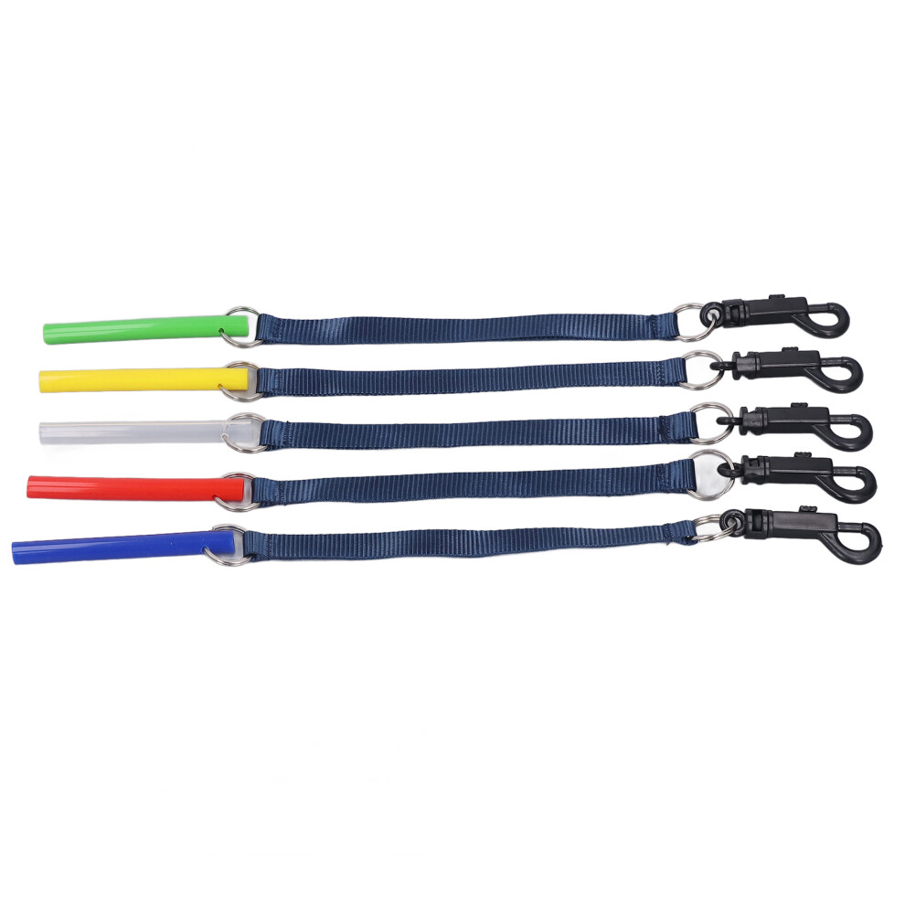 5pcs Baby Teething Toy Hollow Tubes Sling Silicone