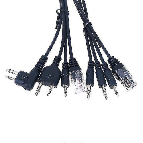 8 In 1 Computer Usb Programming Cable for Handy Walkie Talkie Car Radio 2