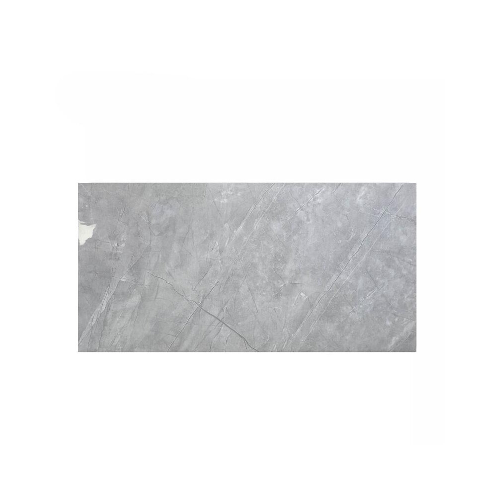 (Grey, 24 Pack) 12/24 Self-Adhesive Marble Tiles Sticker For Wall Organiser 5052655424231