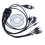 8 In 1 Computer Usb Programming Cable for Handy Walkie Talkie Car Radio 2