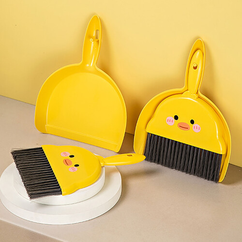 Desktop Broom Dustpan Set 2 in 1 Mini Dust Pans 2