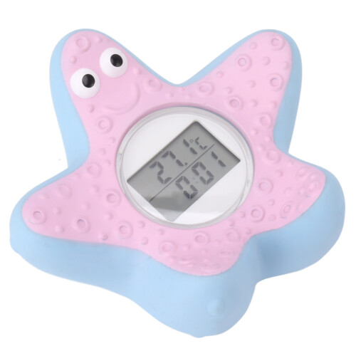 Baby Water Thermometer Starfish Clock Timing 3 2