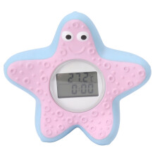 Baby Water Thermometer Starfish Clock Timing 3