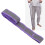 MultiLoop Hoch Elastischer Yoga-Stretch-Gurt 110cm - Lila Grau 14