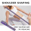 MultiLoop Hoch Elastischer Yoga-Stretch-Gurt 110cm - Lila Grau 12